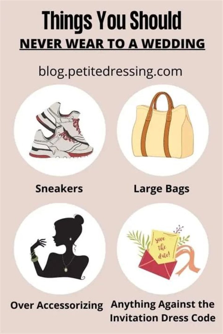17 Things You Should Never Wear at a Wedding