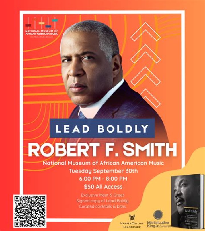 Billionaire Robert F. Smith Donated $20 Million National Museum Of African American History and Culture