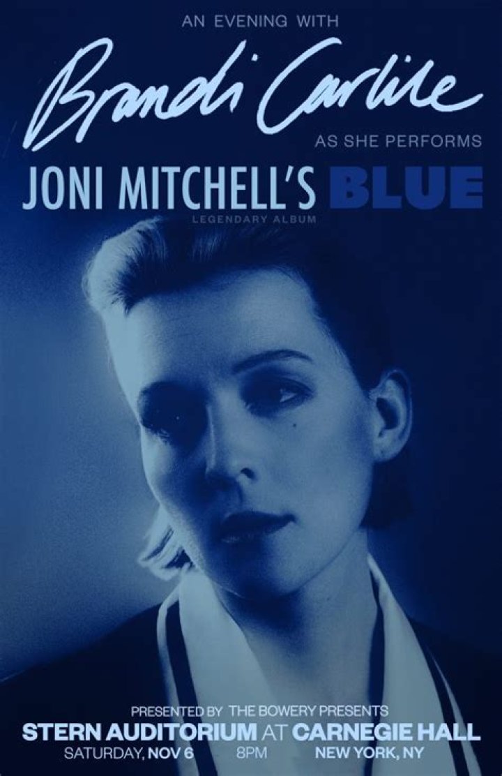 Brandi Carlile Does Joni Mitchell’s Blue