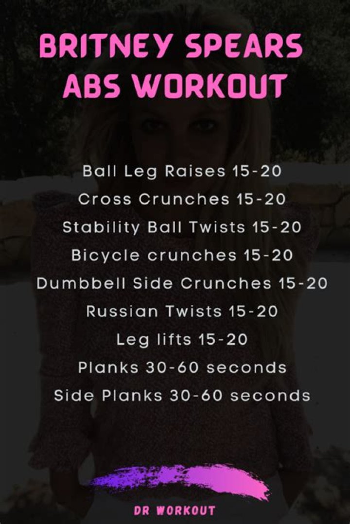 Britney Spears Workout Routine Diet Plan