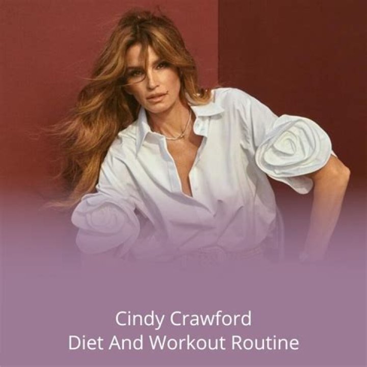 Cindy Crawford Diet Plan and Workout Routine
