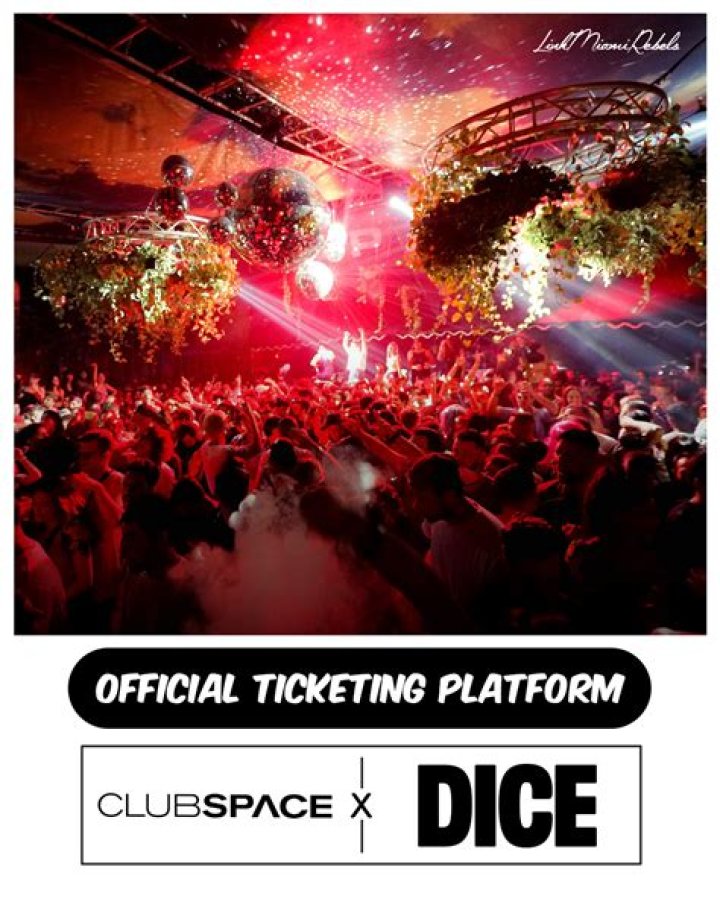 DICE Officially Launches in Miami With Club Space Ticketing Partnership