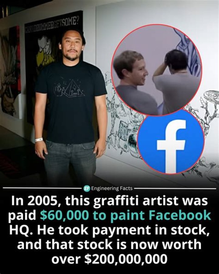 Facebook Graffiti Artist Who Took Stock Instead of Cash Now Worth $500 Million!