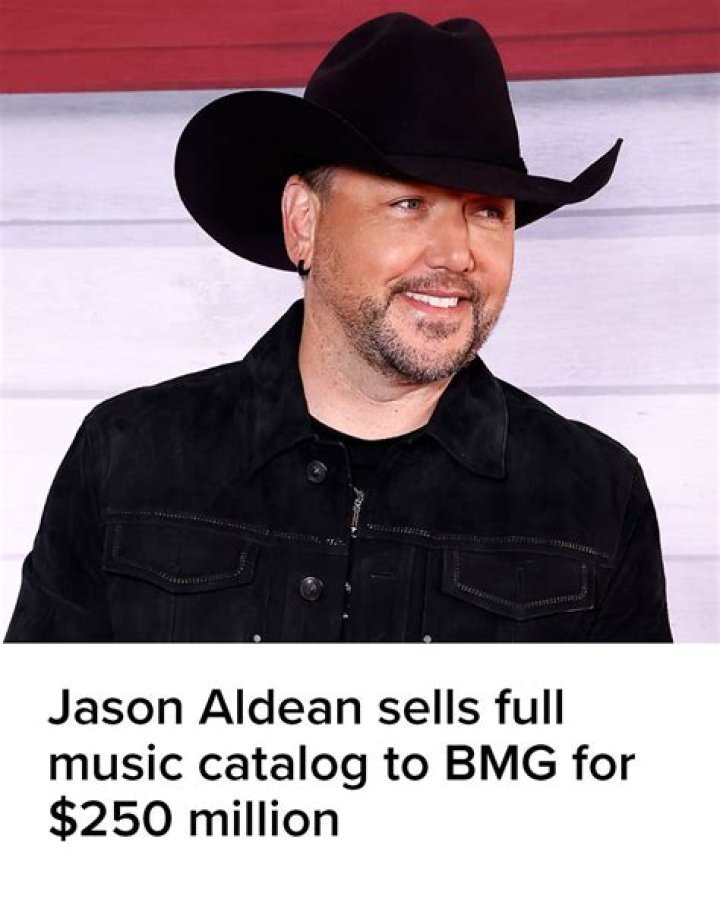 Jason Aldean Sells Music Catalog to Spirit Music Group for $100M, BMG / Broken Row Responds