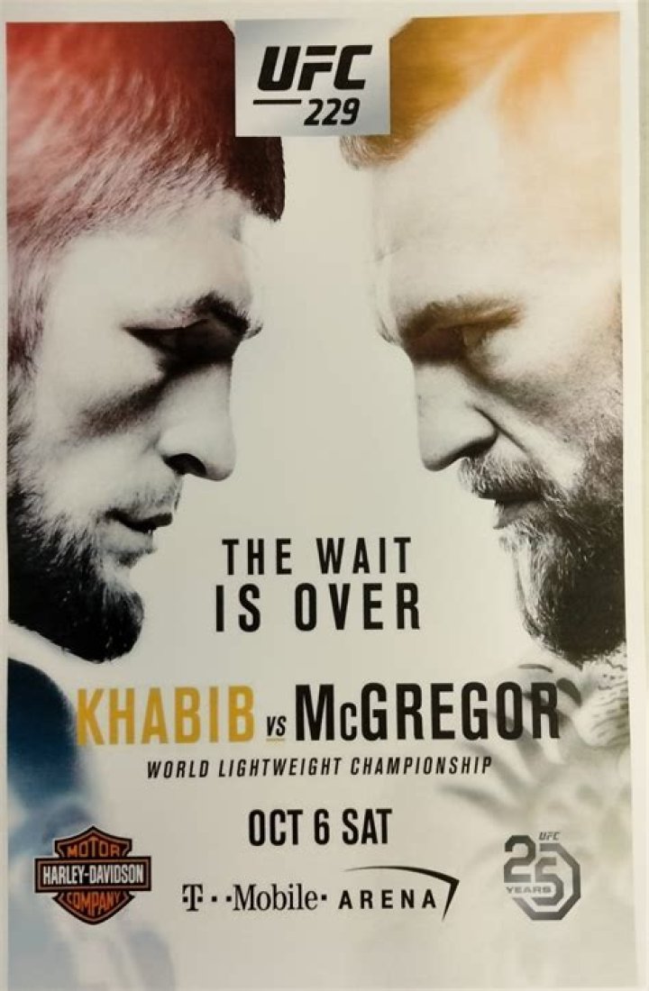 
Khabib Vs McGregor Official poster for UFC 229: 'The World Is Watching' Released; Fans not Happy with the Graphics, Twitter Reactions