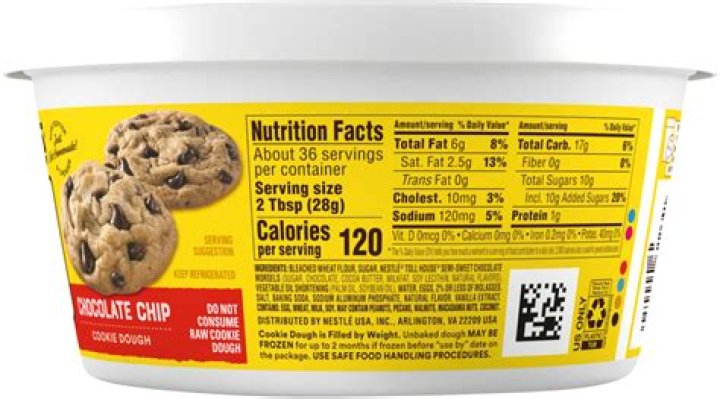 Nestlé Chocolate Chip Cookie Dough Recalled After Wood Fragments Found Inside