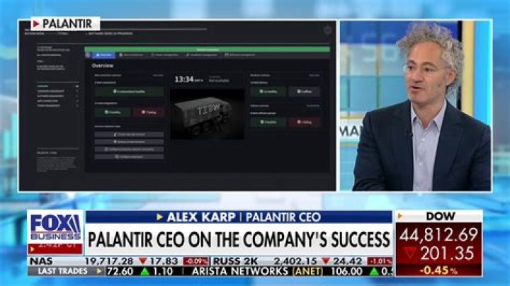 Palantir Founder Alex Karp Leading The Most Anticipated Tech IPO Of The Year