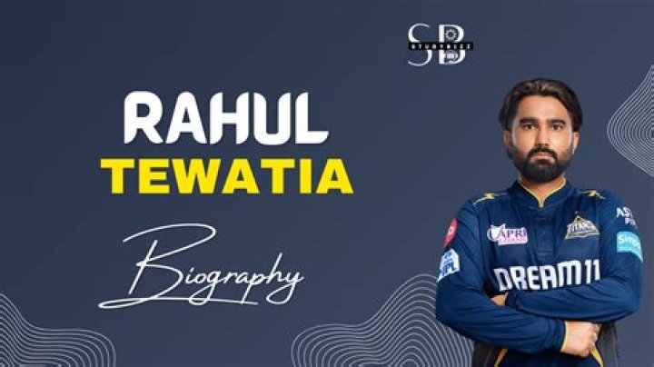 Rahul Tewatia Height, Weight, Age, Body Statistics