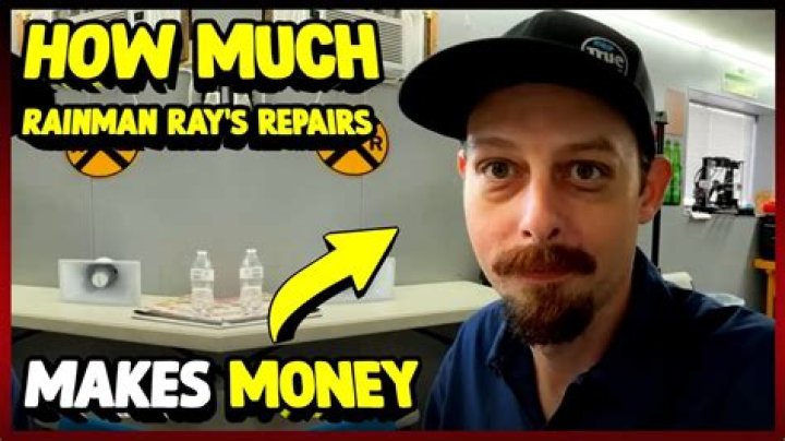 Rainman Ray's Repairs net worth, income and estimated earnings of Youtuber channel