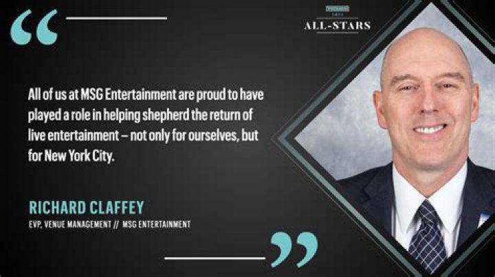 Rich Claffey Named GM AT MSG