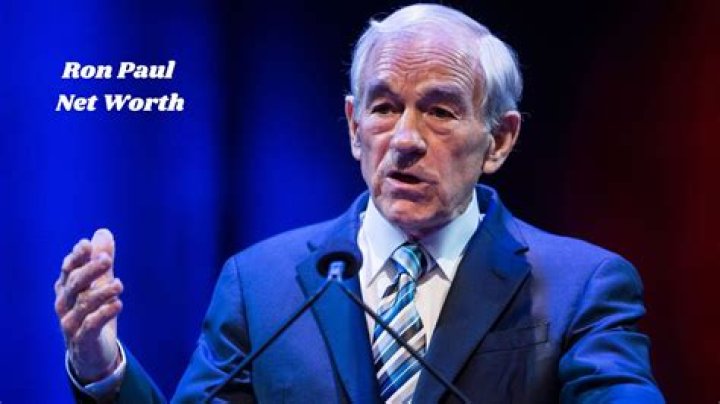 Ron Paul Net Worth | Celebrity Net Worth