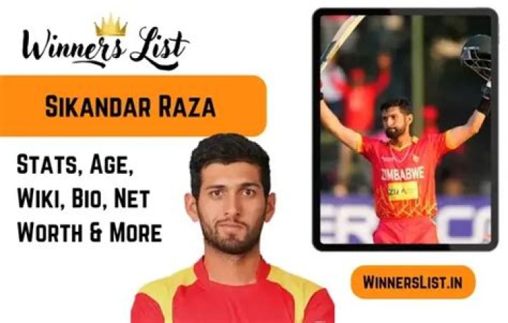 Sikandar Raza Salary as a Cricketer and Net worth 9Bio, Age, Family, Affair, Girlfriend, Stats)