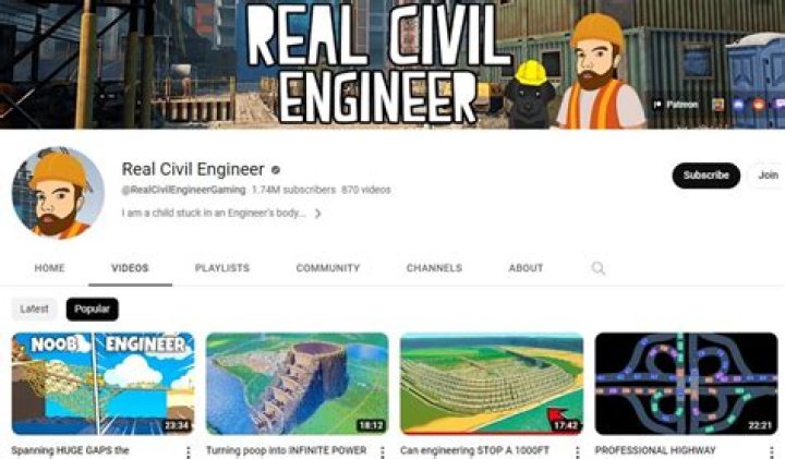 Similar Youtubers to Real Civil Engineer