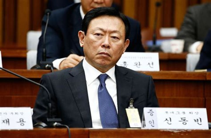 South Korean Billionaire Shin Dong-bin Going To Prison For Bribery