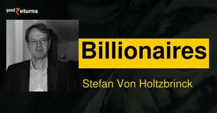 Stefan von Holtzbrinck Net Worth