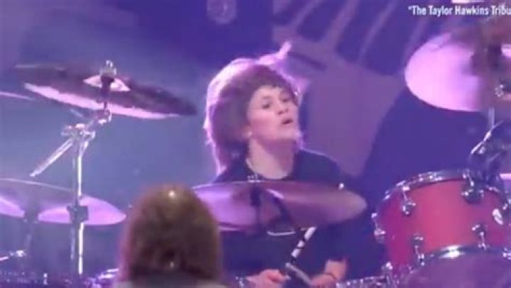 Taylor Hawkins’ Son Oliver Plays Drums At Late Dad’s Memorial Concert – Hollywood Life