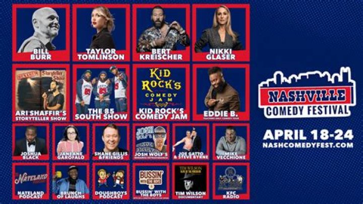 The Nashville Comedy Fest Announces Its Initial Lineup For 2022