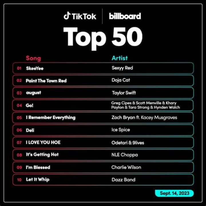 Top 5 Most Famous TikTok Songs