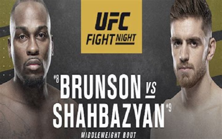 
UFC On ESPN+ 31: Derek Brunson Vs. Edmen Shahbazyan Fight Card and Odds