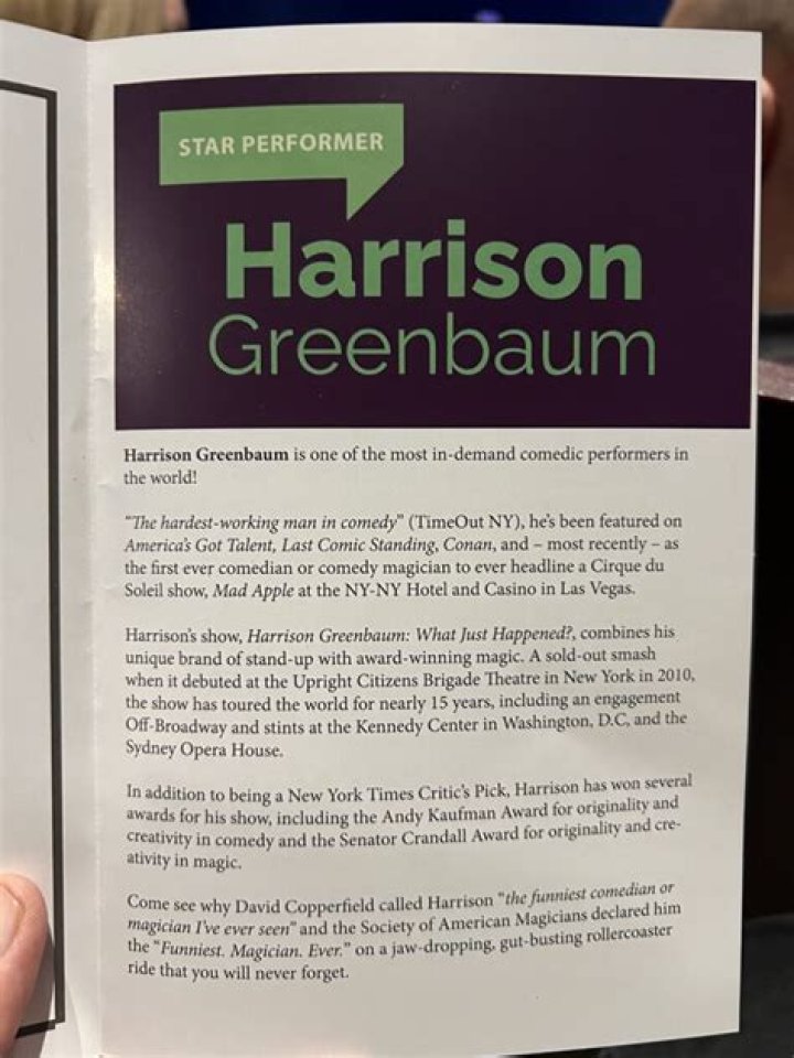 Who is Harrison Greenbaum Dating Now