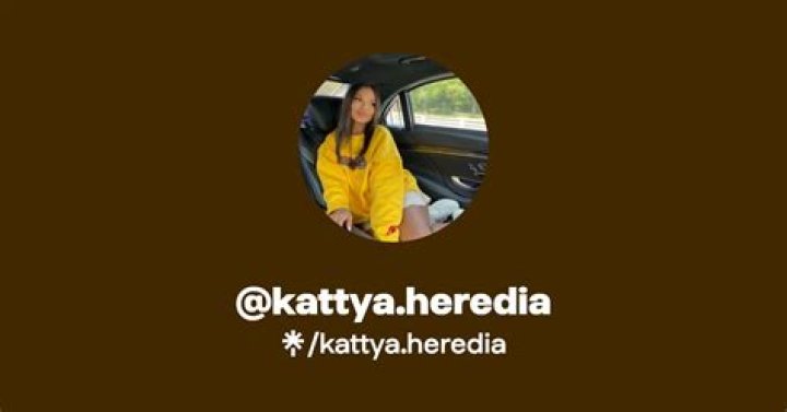 Who is Kattya Heredia Dating Now?