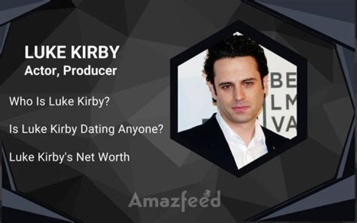 Who is Luke Kirby Dating Now