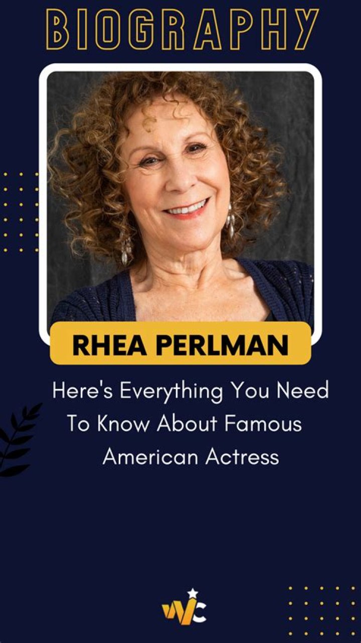 Who Is Rhea Perlman?
