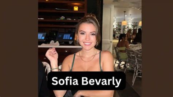 Who is Sofia Bevarly Dating Now