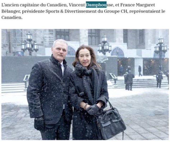 Who is Vincent Damphousse Dating Now?