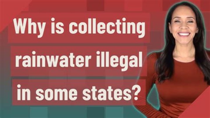 Why Is It Illegal to Collect Rainwater In Some States? — Best Life